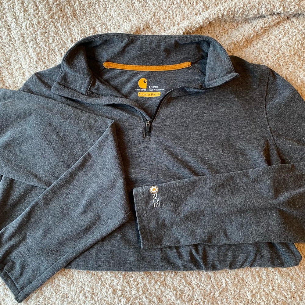 Carhartt force half zip